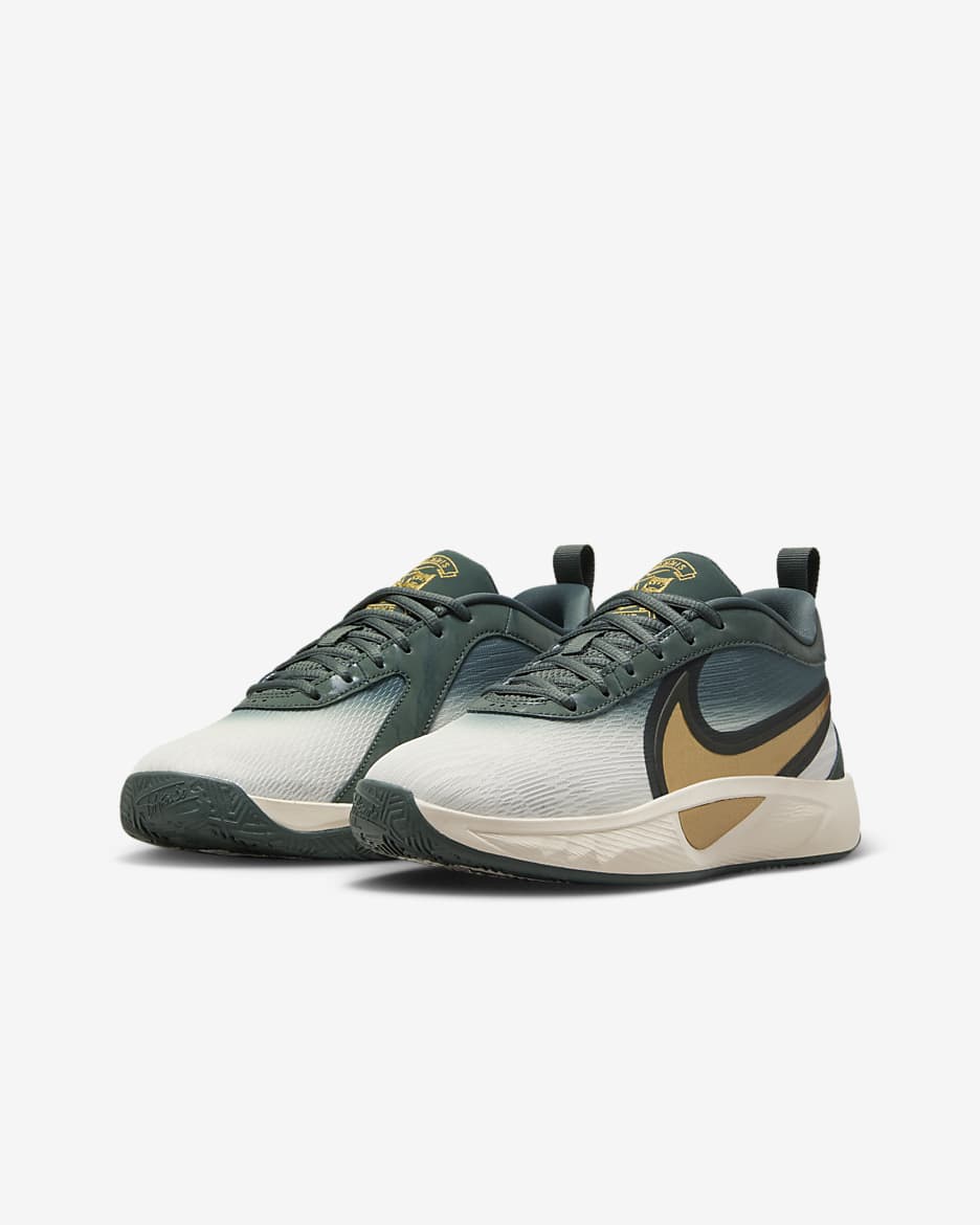 Nike free 6.0 kids gold online